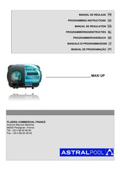 Astralpool MAXI UP Programming Instructions Manual