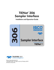 Teledyne TIENet 306 Installation And Operation Manual