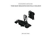 Volvo TOW BAR-MOUNTED BICYCLE HOLDER Accessories User Manual