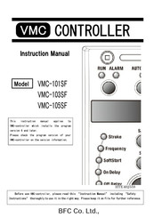 BFC VMC Series Instruction Manual