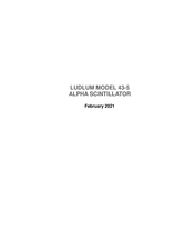 Ludlum Measurements 43-5 Manual