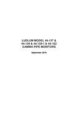 Ludlum Measurements 44-159-1 Manual