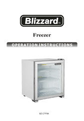 Blizzard BZ-CTF99 Operation Instructions Manual