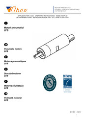 Ober LFB0R Operating Instructions Manual