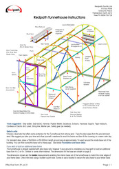 Redpath Tunnelhouse Instructions Manual