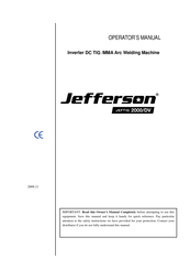 Jefferson JEFTIG GT-2000 Operator's Manual