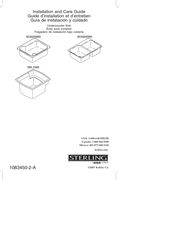Kohler Sterling F995 Installation And Care Manual