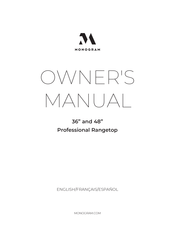 Monogram ZGU486NDTSS Owner's Manual