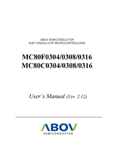 Abov MC80F0304D User Manual