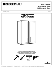 ClosetMaid EMERSON pro CARAGE Quick Start Manual
