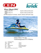 Cen Wave Shark PWC NT-18 Marine Manual