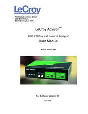 LeCroy Advisor User Manual