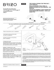Brizo Litze T67335-GLLHP Manual