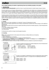 Niko 05-362 User Manual