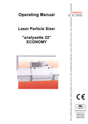 Fritsch analysette 22 ECONOMY Operating Manual