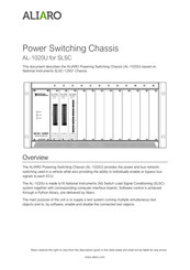ALIARO AL-1020U Quick Start Manual