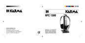 Karma HPC 1500 Instruction Manual