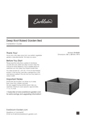 Everbloom R143638 Installation Manual