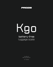 PROZIS Kgo User Manual
