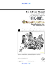 GREAT PLAINS 4000TT Predelivery Manual