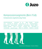 Juzo 152074 Instructions For Use Manual