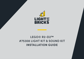 Light My Bricks LEGO R2-D2 75308 Installation Manual