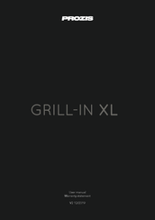 PROZIS GRILL-IN XL User Manual