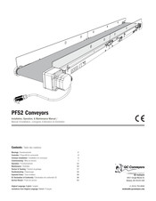 QC Conveyors PF52 Installation, Operation & Maintenance Manual