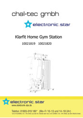 Chal-tec electronic.star Klarfit Home Gym Station Manual