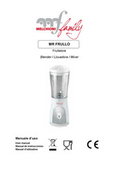 Melchioni Frullatore User Manual