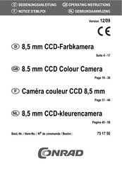 Conrad 751750 Operating Instructions Manual