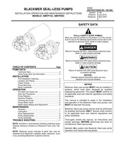 BLACKMER SMVP30C Instructions Manual