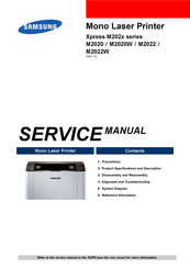 Samsung Xpress M202 Series Service Manual