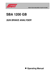 Sun Microsystems SBA 1200 GB Operating Manual