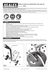 Sealey TP17 Quick Start Manual