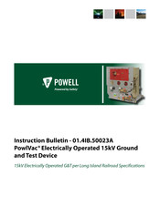 Powell PowlVac ARG 4 Series Instruction Bulletin