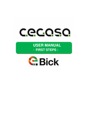 Cegasa eBick MCP Series User Manual