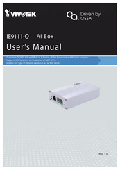 Vivotek Insight IE9111-O User Manual