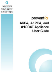 Internet Security Systems Proventia A1204 User Manual