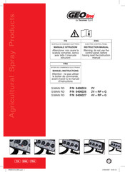 Tecomec GEOline 8406026 Instruction Manual