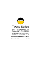 McConnel Twose SWH 8 Instruction & Parts Manual
