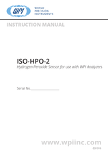 WPI ISO-HPO-2 Manual