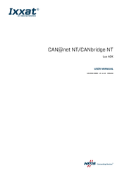 HMS Networks IXXAT CAN@net NT User Manual