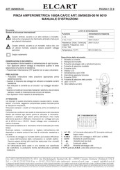 ELCART Nimex 09/08535-00 Operating Instructions Manual