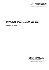 Wieland wienet WR-LTE v3 SL User Manual