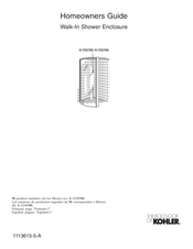 THE BOLD LOOK OF KOHLER K-705789 Homeowner's Manual