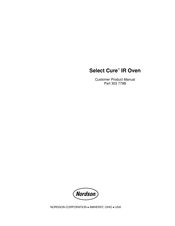 Nordson 303 779B Customer Product Manual