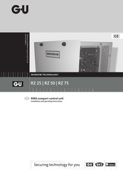 G-U RZ 75 Installation And Operating Instructions Manual