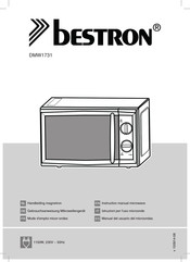 Bestron DMW1731 Instruction Manual