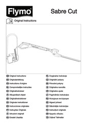 Flymo Sabre Cut HTC24A Original Instructions Manual